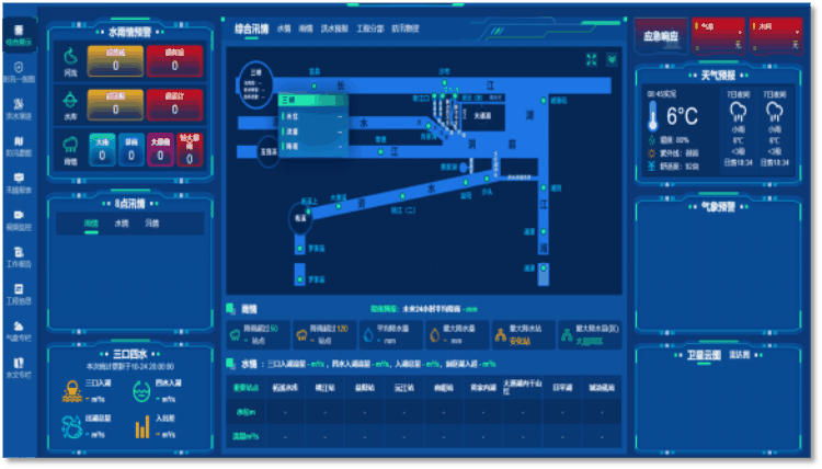 四信災害重建方案_災情研判決策系統(tǒng)界面展示