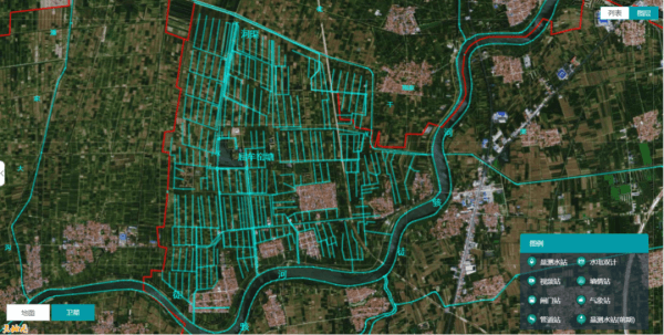 四信數(shù)字孿生灌區(qū)信息化管理平臺的灌區(qū)數(shù)字沙盤功能